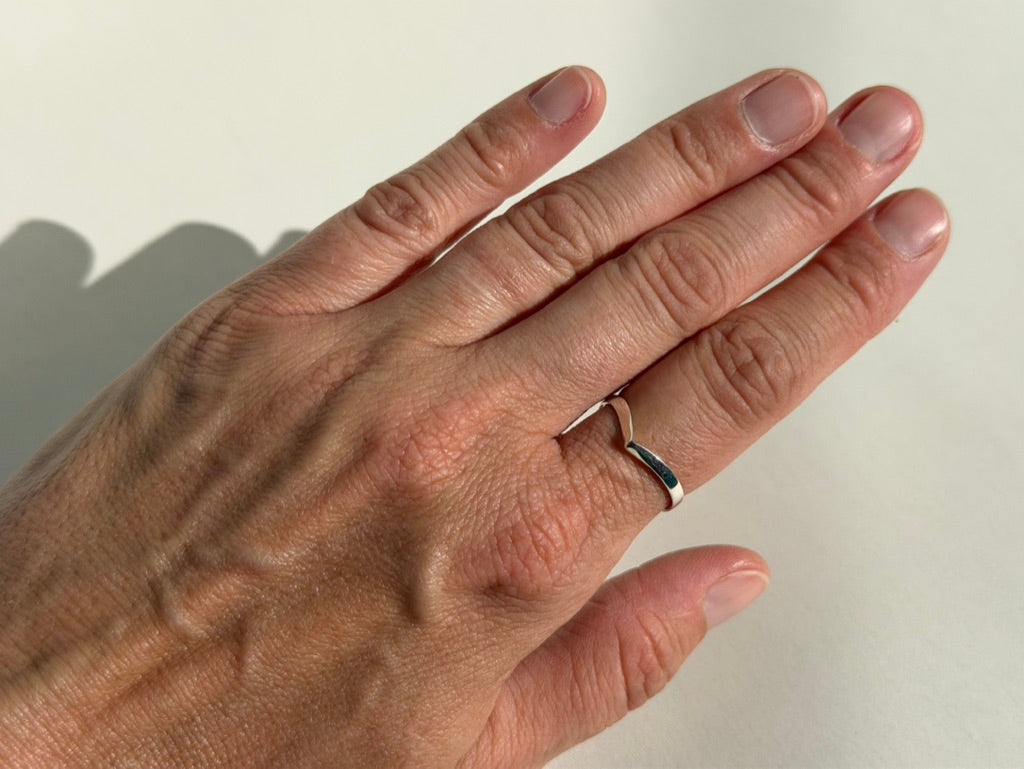 Wishbone Ring Narrow (comfort)