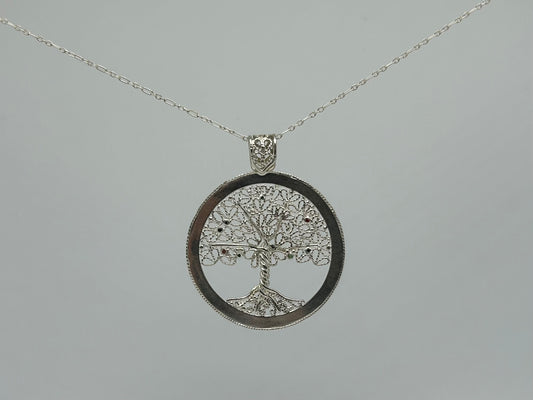 Filigree Tree of Life Pendant
